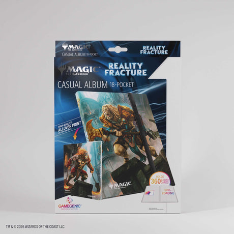 Gamegenic Magic: The Gathering Reality Fracture Casual Album 18-Pocket  - Ajani, Path Of Vengeance/Ajani, Counterattack Leader