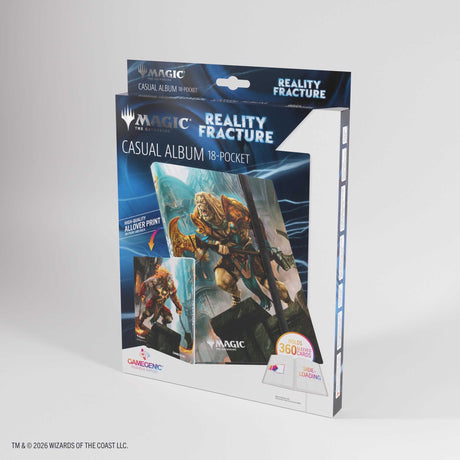 Gamegenic Magic: The Gathering Reality Fracture Casual Album 18-Pocket  - Ajani, Path Of Vengeance/Ajani, Counterattack Leader