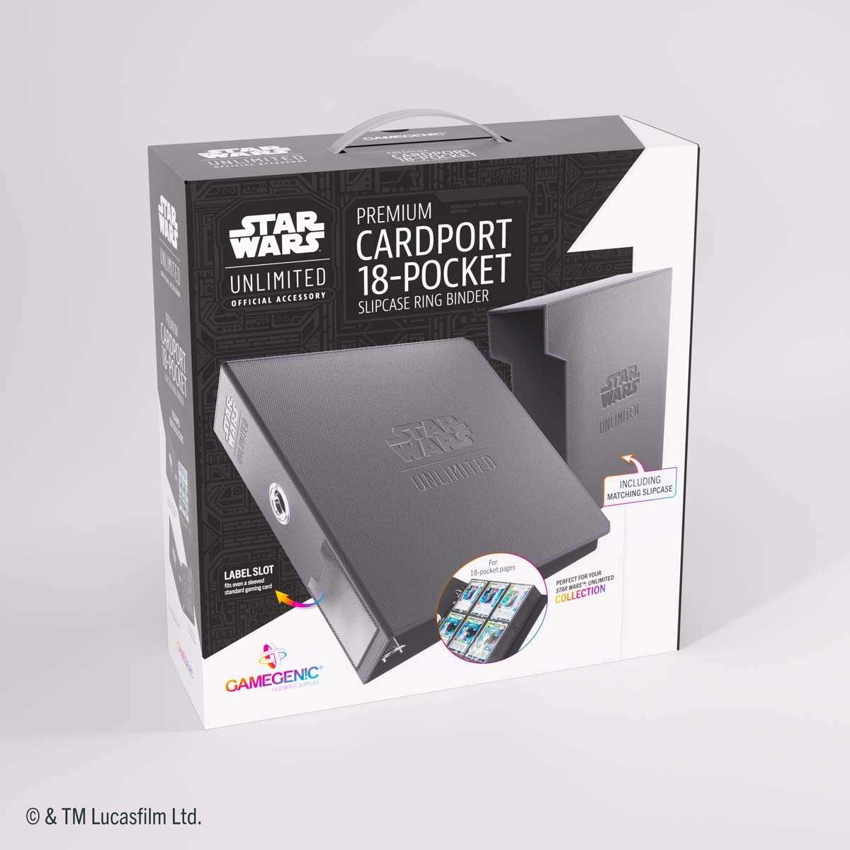 Gamegenic Star Wars: Unlimited Premium Cardport 18-Pocket