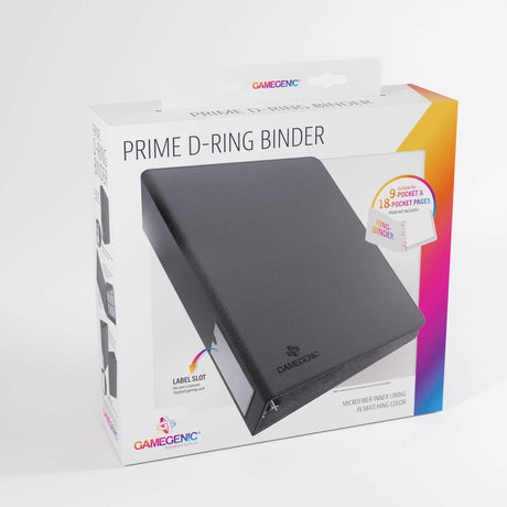 Gamegenic Prime D-Ring-Binder - Black