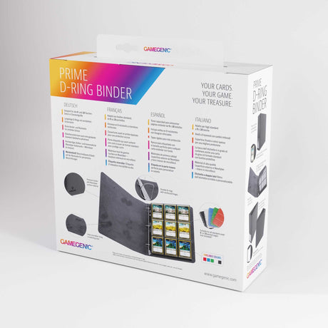 Gamegenic Prime D-Ring-Binder - Black