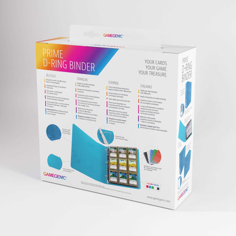 Gamegenic Prime D-Ring-Binder - Blue