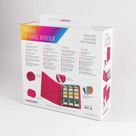 Gamegenic Prime D-Ring-Binder - Red