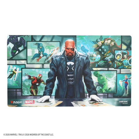 Gamegenic Magic: The Gathering Marvel Super Heroes Prime Playmat - Director Nick Fury