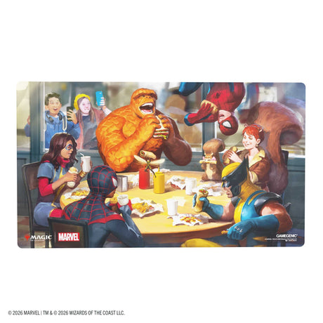 Gamegenic Magic: The Gathering Marvel Super Heroes Prime Playmat - Heroic Feast