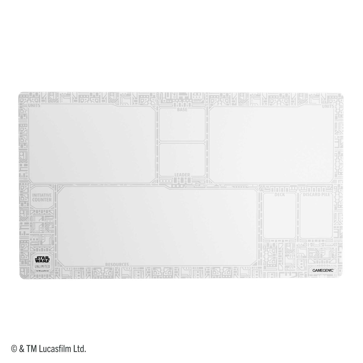 Gamegenic Star Wars: Unlimited Game Mat - Unlimited Pattern White