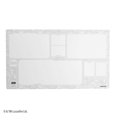 Gamegenic Star Wars: Unlimited Game Mat - Unlimited Pattern White