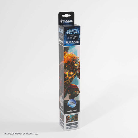 Gamegenic Magic: The Gathering Reality Fracture Shiny Playmat - Ajani, Path of Vengeance/Ajani, Counterattack Leader