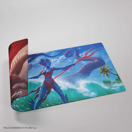 Gamegenic Magic: The Gathering Reality Fracture Double-sided Playmat - Kiora of Salt and Sand/Kiora of Fire and Ashes