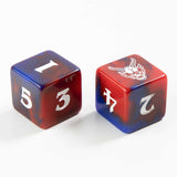 Gamegenic: Stranger Things - Hellfire Club D6 Dice Set (12x) - 16mm