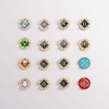 Gamegenic Arkham Horror: Chaos Tokens + Token Bag