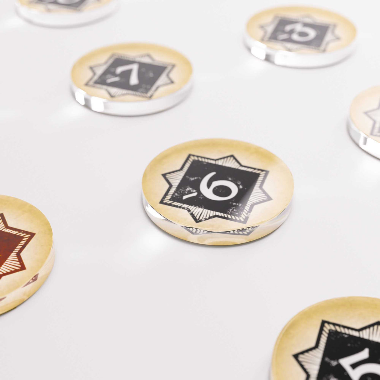 Gamegenic Arkham Horror: Chaos Tokens + Token Bag