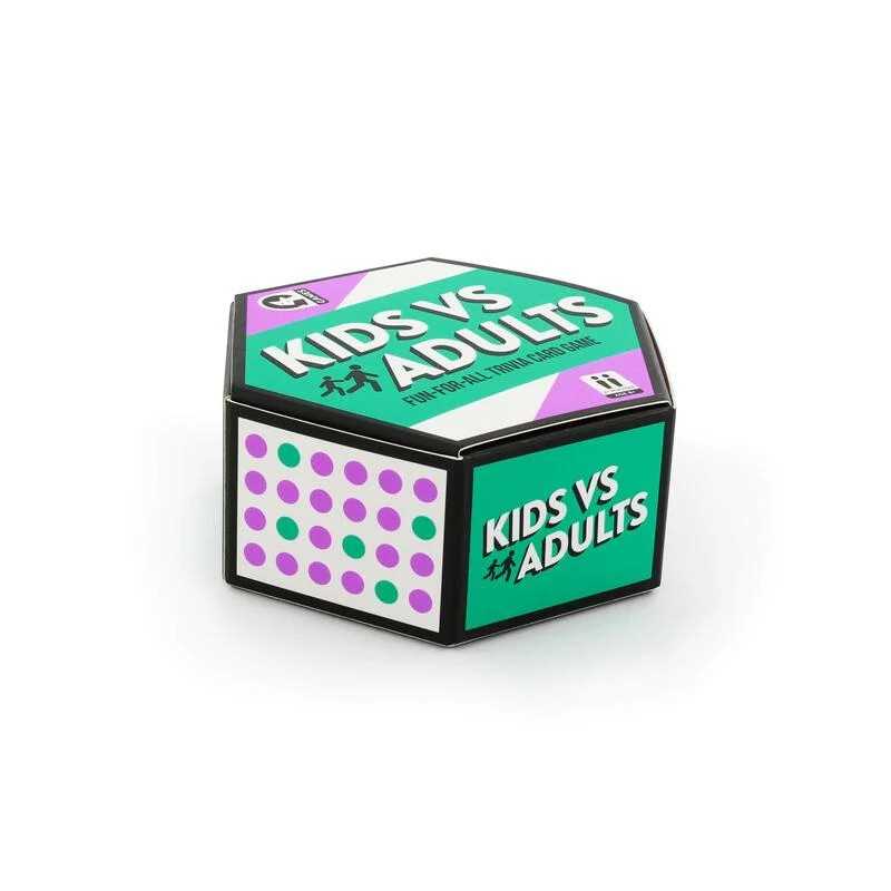 Hexagon: Family Card Game - Kids vs Adults