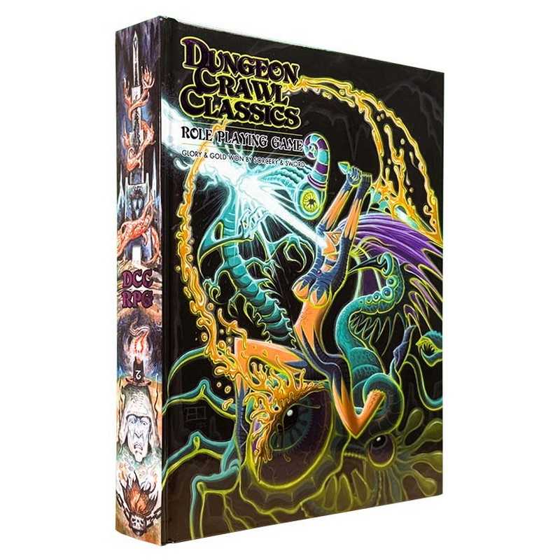 DCC RPG: Dungeon Crawl Classics Core Rulebook - Erol Otis Cover