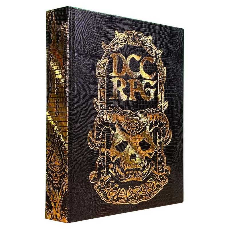 DCC RPG: Dungeon Crawl Classics Core Rulebook - Demon Skull Monster Hide Edition
