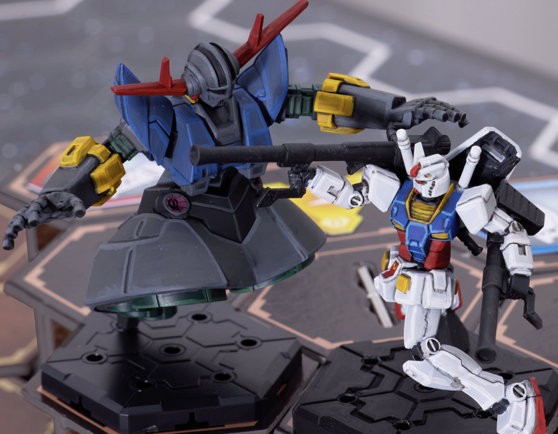 Deploy iconic mobile suits