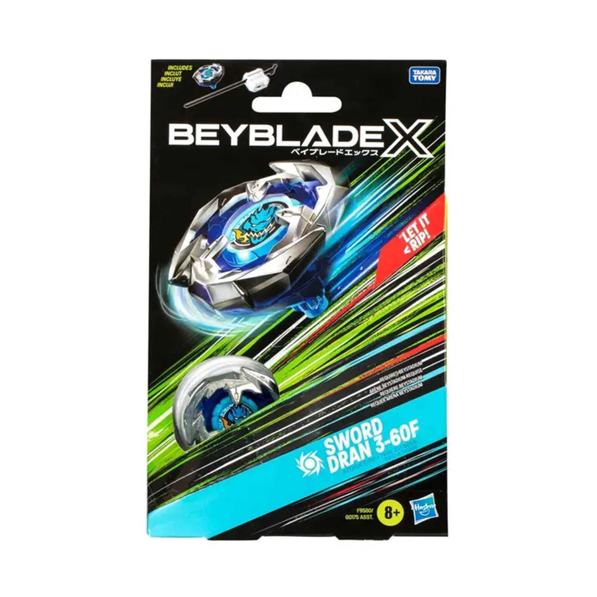 Beyblade X - Dran Sword 3 60F BX01 – Asmodee UK