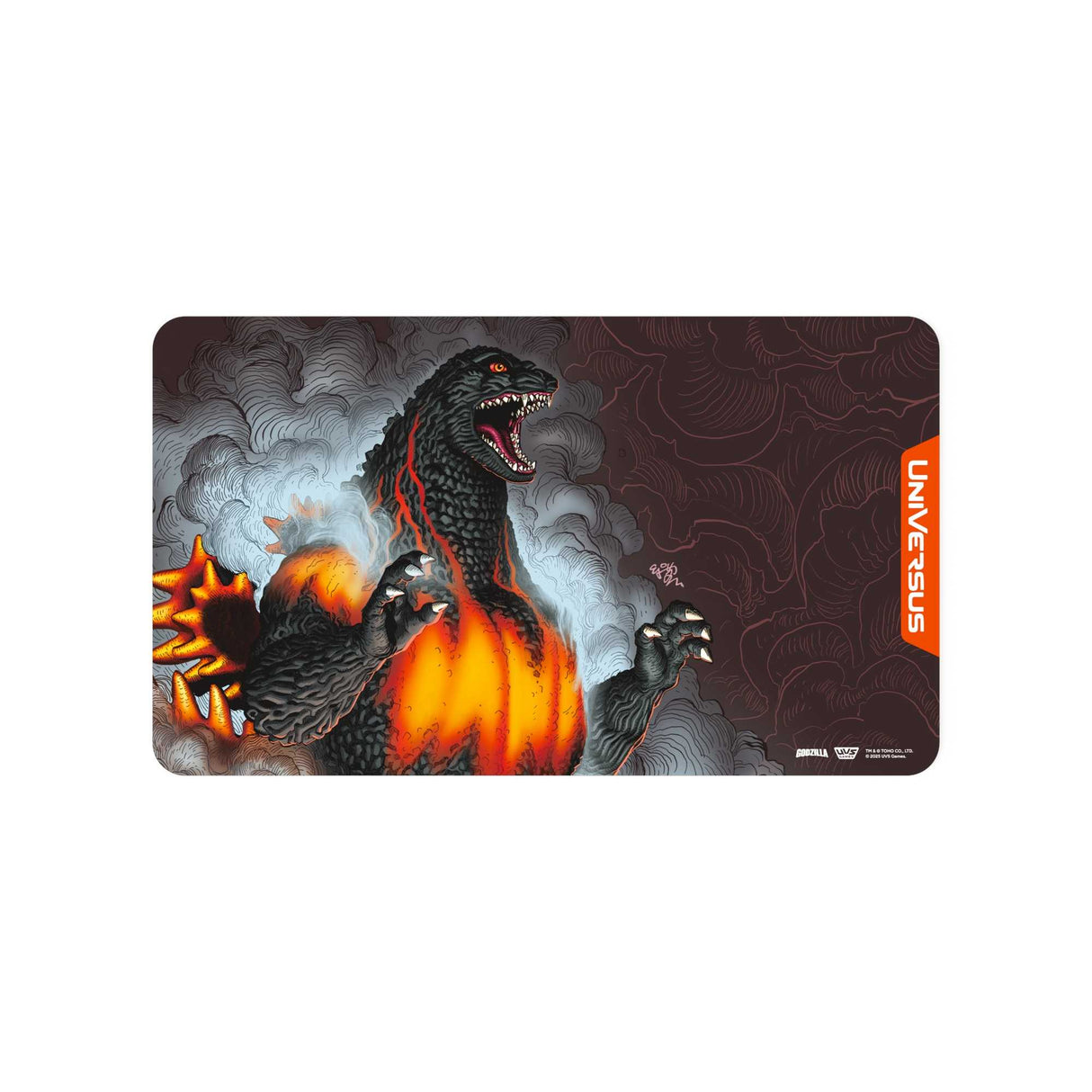 Universus: Godzilla: Reign of Kaiju Playmat - Burning Godzilla