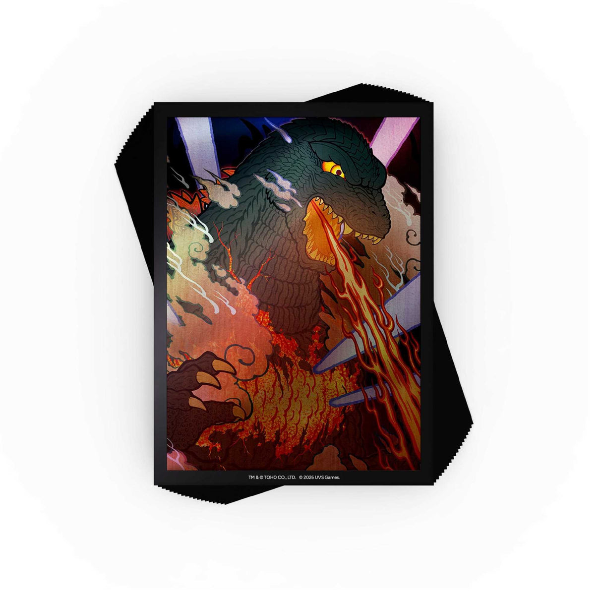 Universus: Godzilla: Reign of Kaiju Art Sleeve - Burning Godzilla