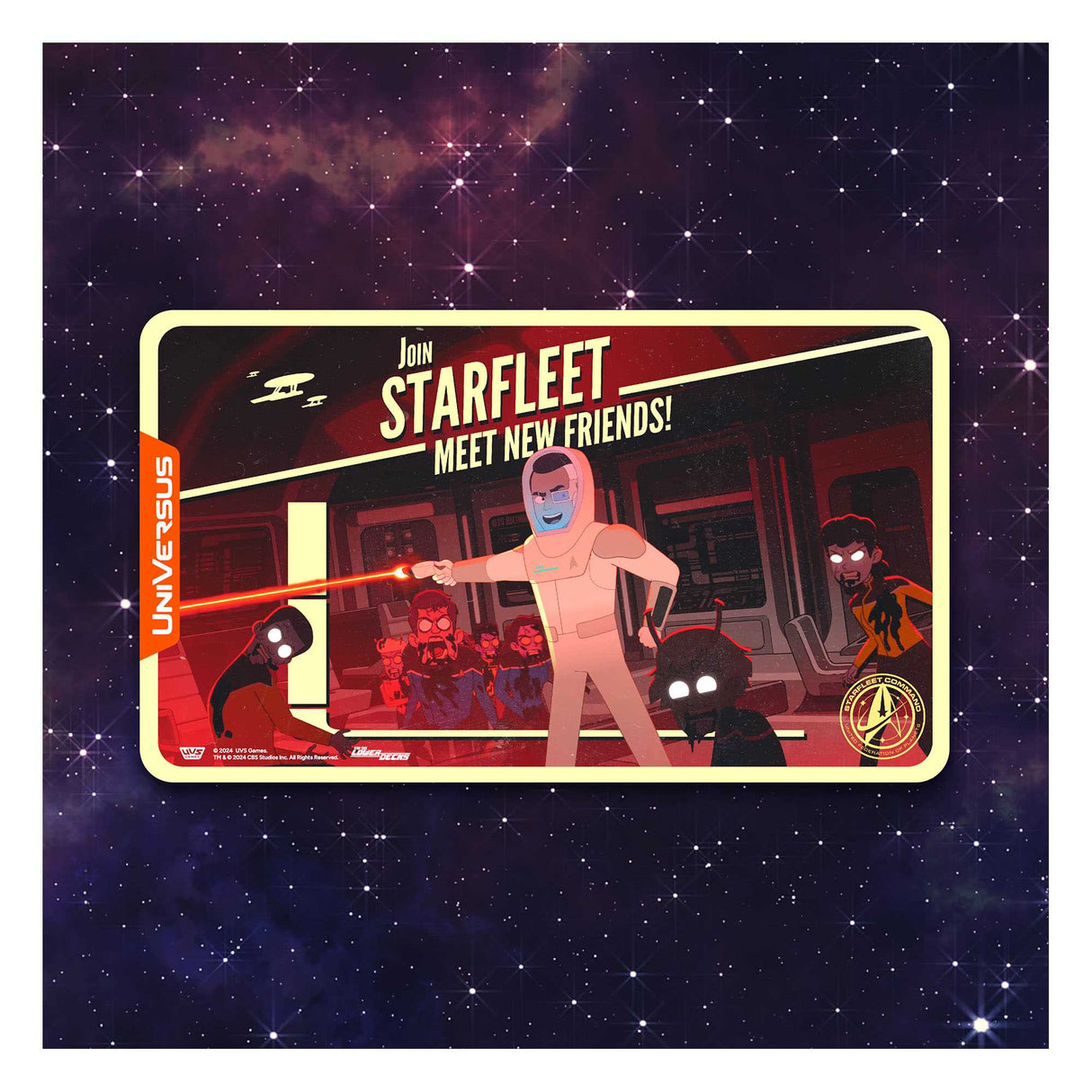 Star Trek: Lower Decks Playmat - Rutherford