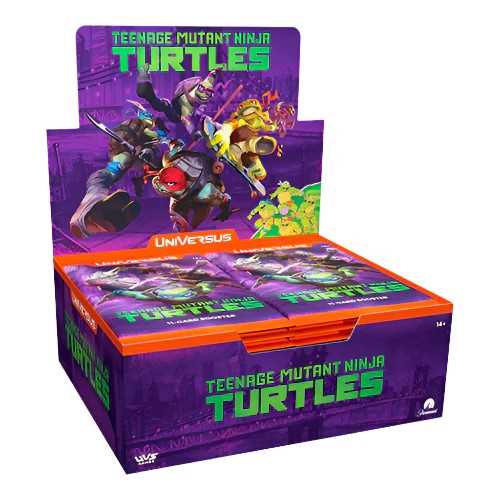 Teenage Mutant Ninja Turtles Booster Display