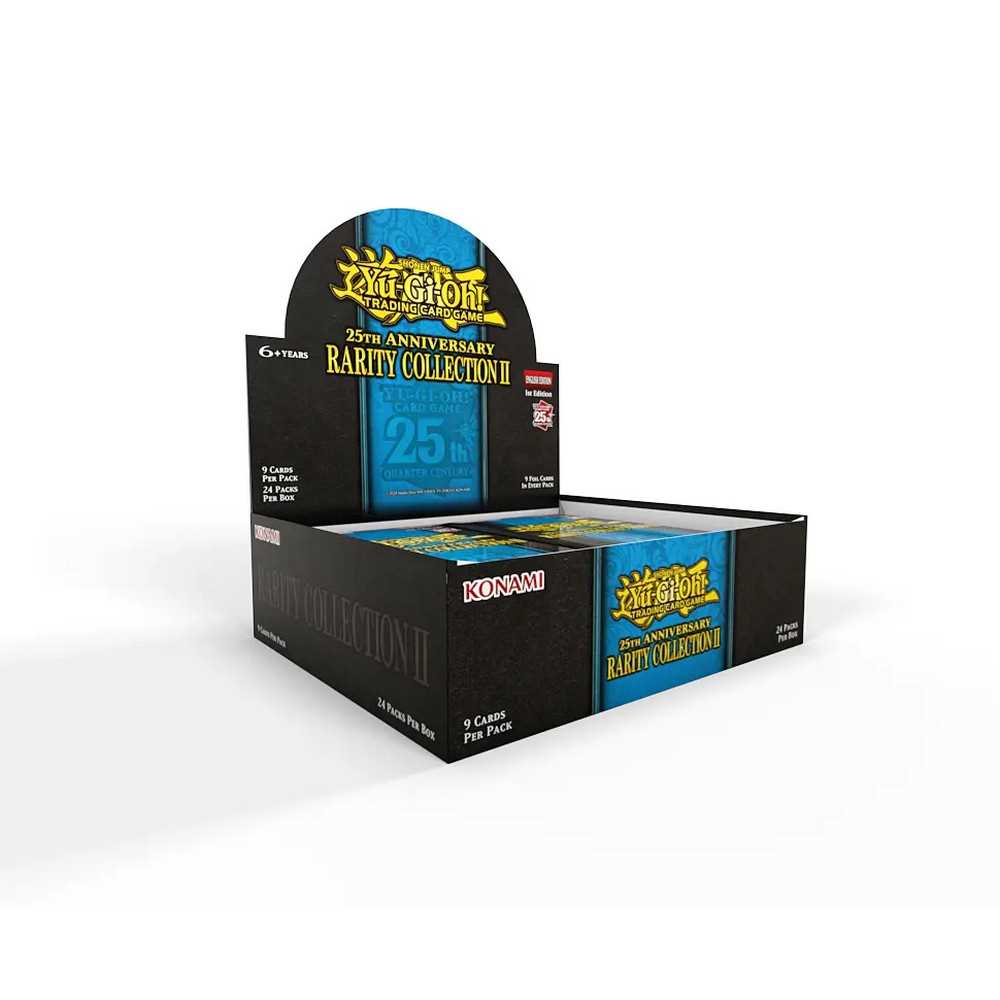 yugioh rarity collection 2 booster box Yu-Gi-Oh! 25th Anniversary II 4x Lot Following last years unforgettable release YGO 25th Anniversary Rarity Collection