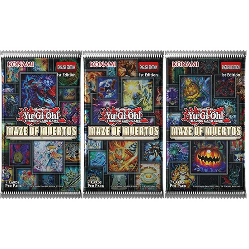Yu-Gi-Oh! TCG: Maze of Muertos- Booster Asmodee UK Yu-Gi-Oh! TCG: Maze of Muertos- Booster Asmodee UK