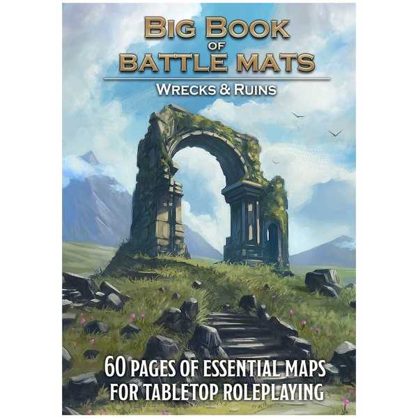 Wrecks and Ruins Big Book of Battle Mats  -  Loke Battlemats