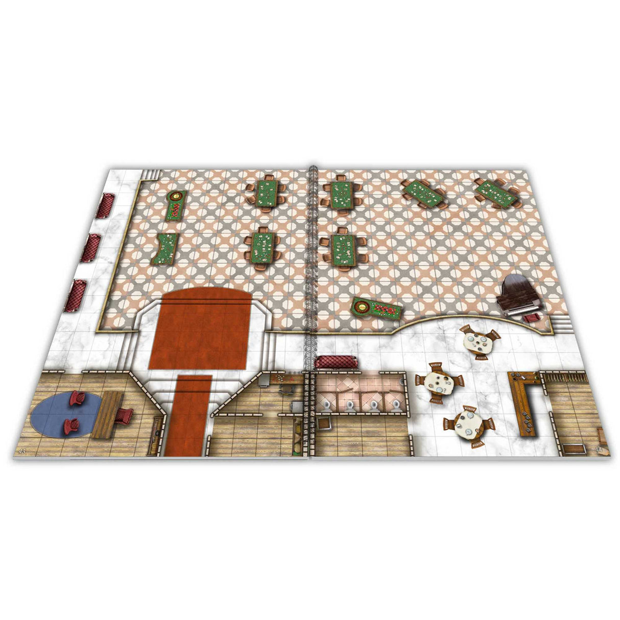 Giant Book of Shadow Scar Battle Mats