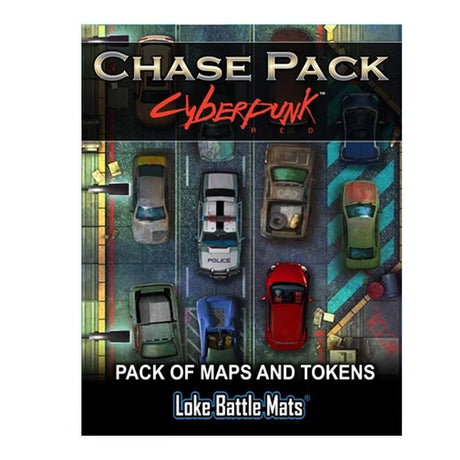 Chase Pack: Pack Of Maps and Tokens - Cyberpunk