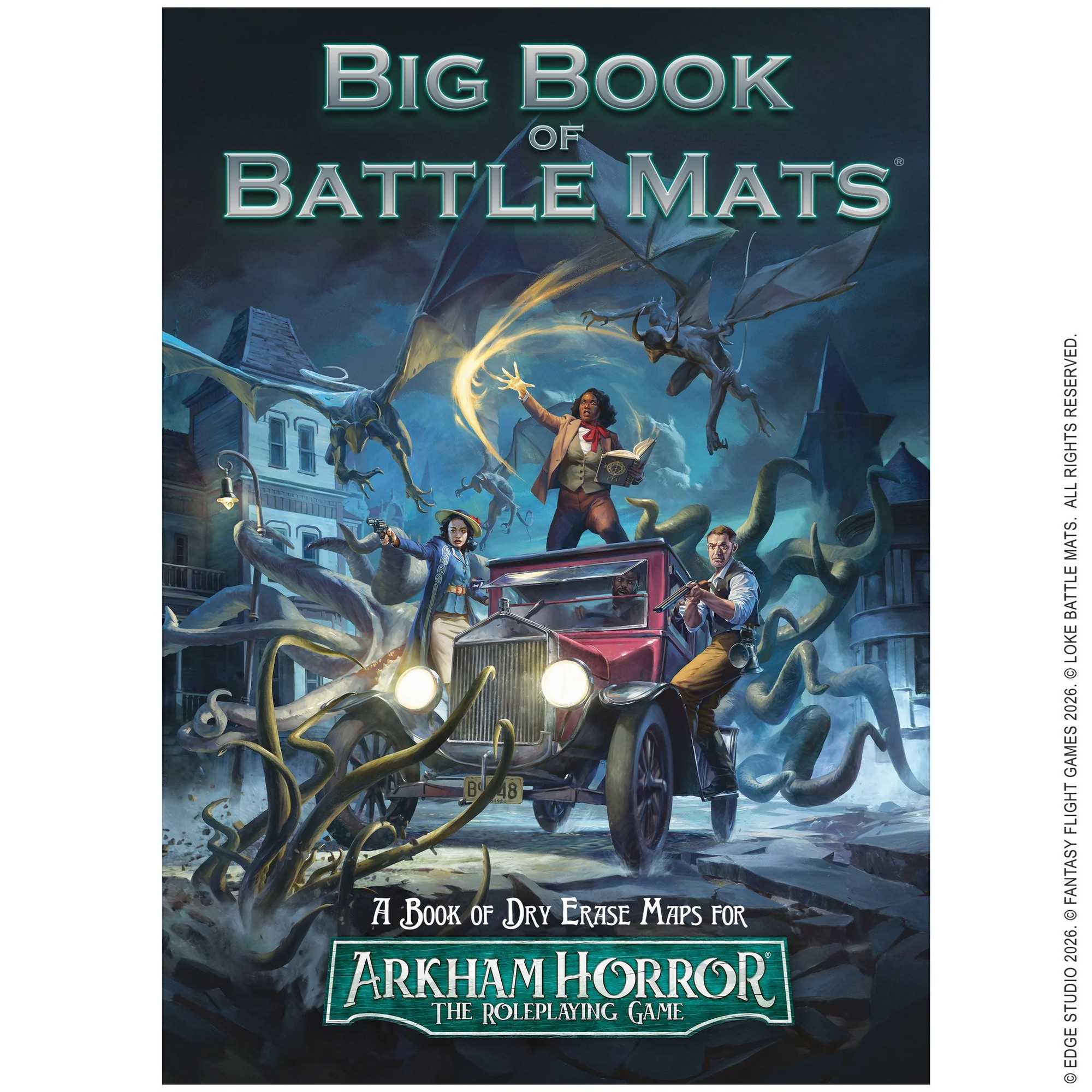Big Book of Arkham Horror RPG Battle Mats - Loke Battlemats