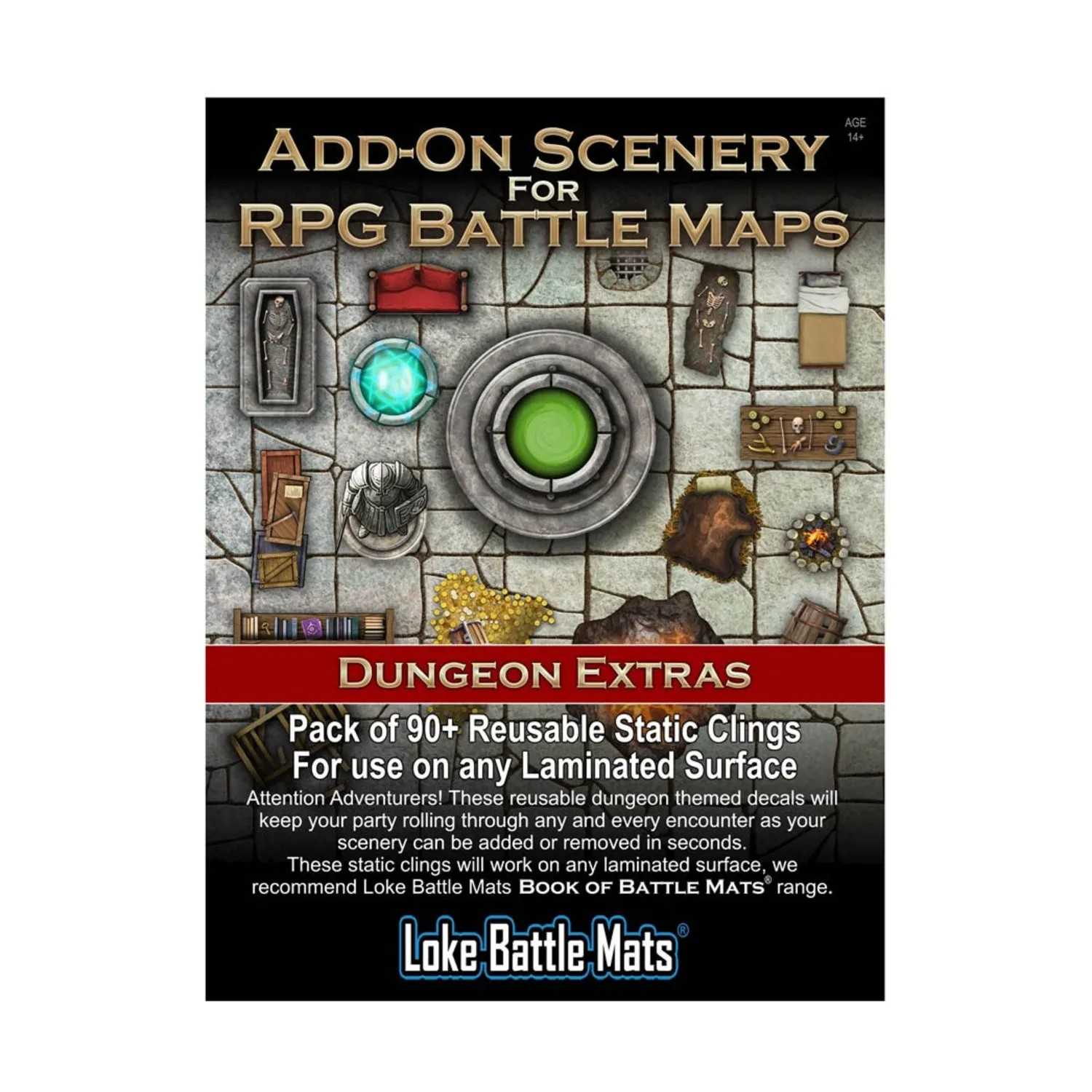 Dungeon Extras: Add-On Scenery For RPG Maps -  Loke Battlemats