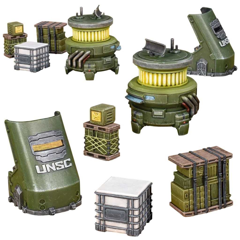 Halo: Flashpoint UNSC Scenery Set