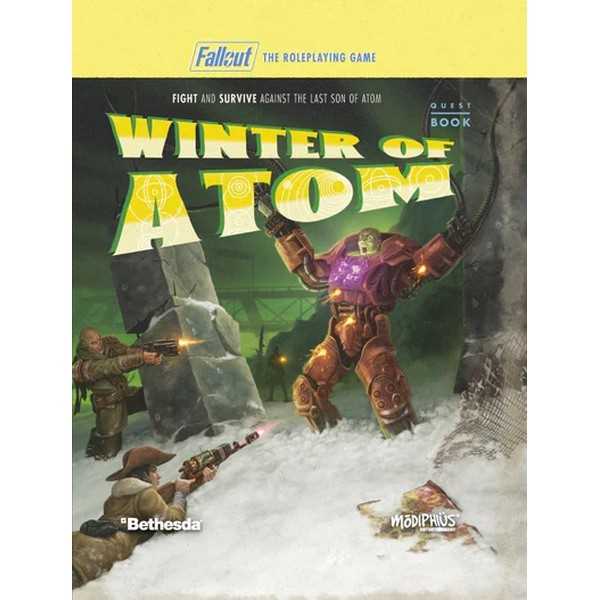 Fallout: The Roleplaying Game Winter Of Atom Book - Modiphius Entertainment