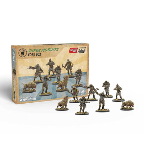 Fallout Miniatures: Super Mutant Core Box (Plastic)