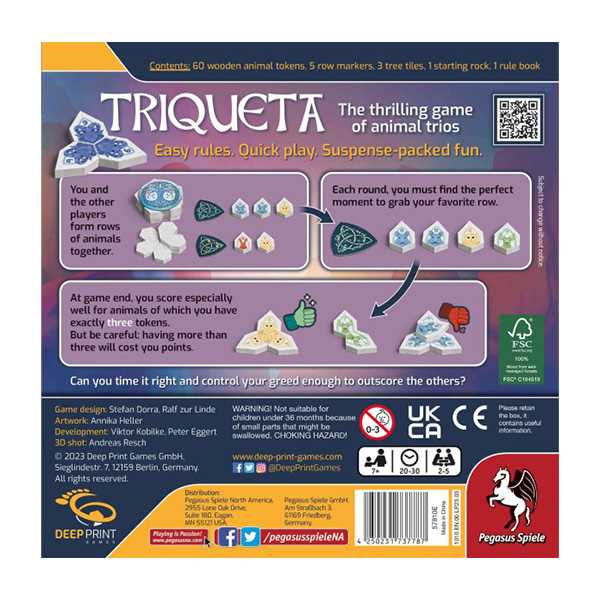 Triqueta 2nd Edition (Deep Print Games)