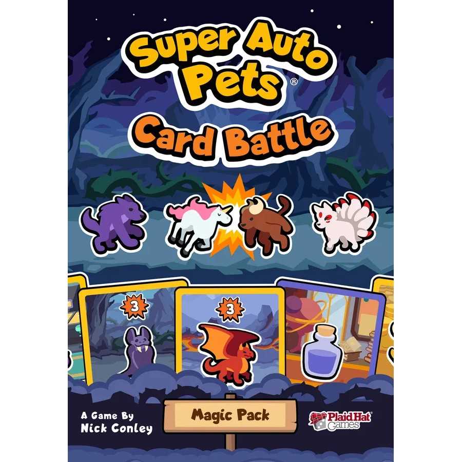 The Magic Pack: Super Auto Pets Card Battle -  Plaid Hat Games