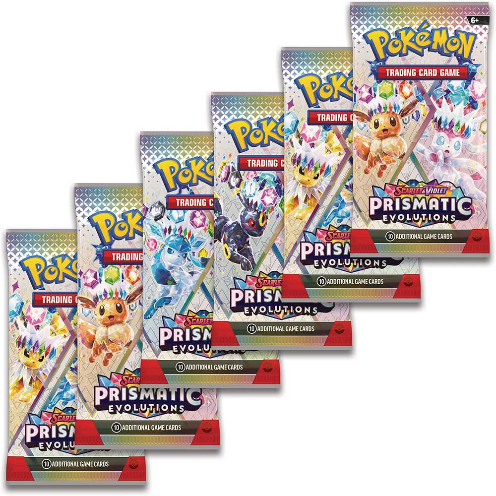 Pokmon TCG: Scarlet & Violet 8.5 - Prismatic Evolutions - Booster Bun Asmodee UK Pokmon TCG: Scarlet & Violet 8.5 - Prismatic Evolutions - Booster Bun Asmodee UK