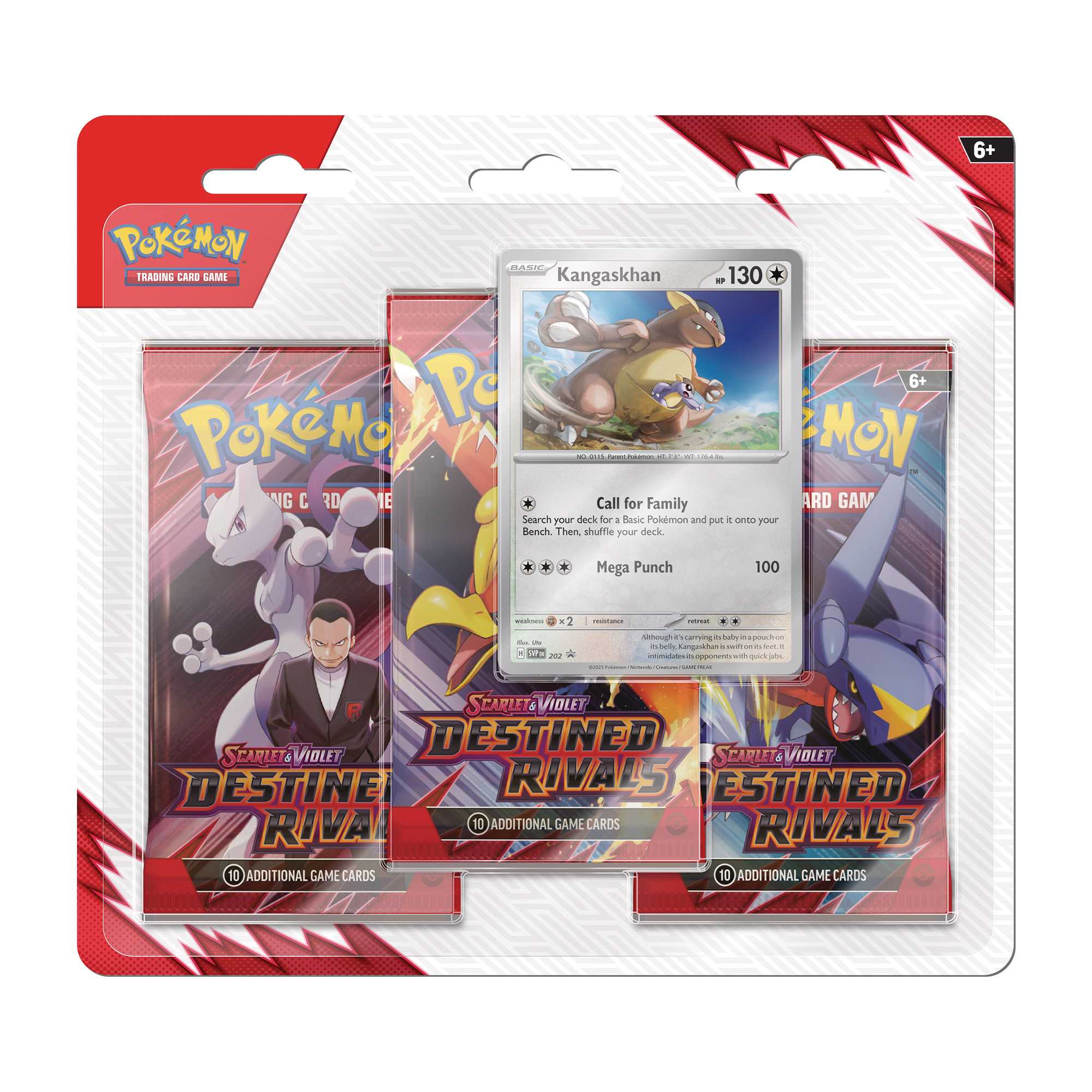 Pokémon TCG: Scarlet & Violet 10 - Destined Rivals - 3-Pack