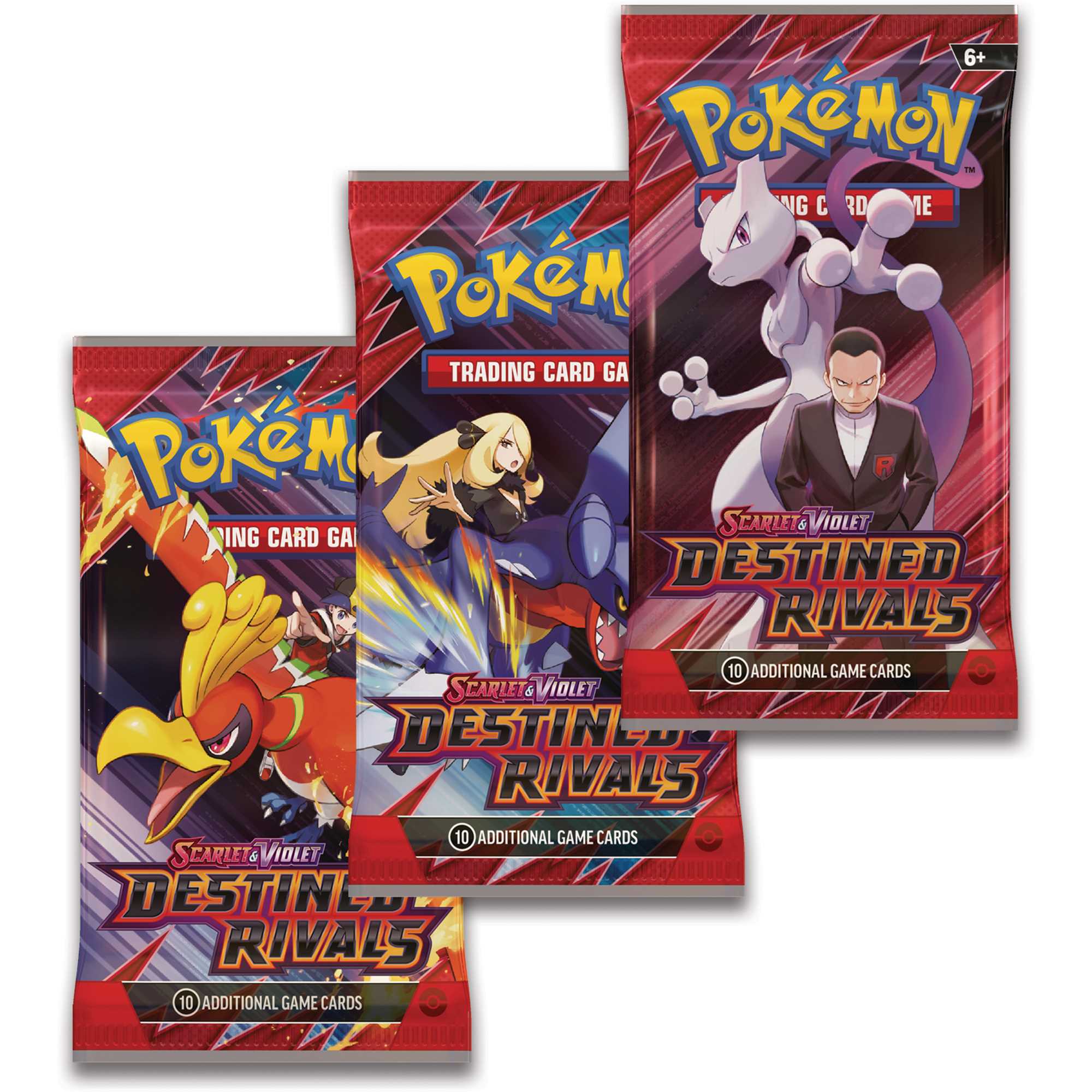 Pokémon TCG: Scarlet & Violet 10 - Destined Rivals - 3-Pack