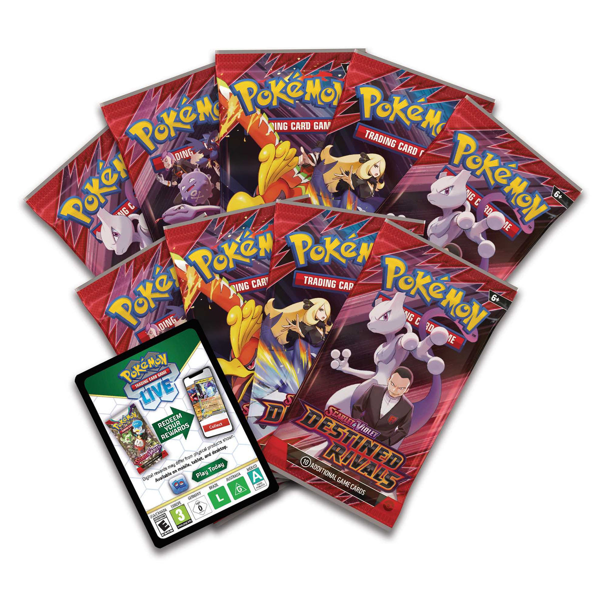 Pokémon TCG: Scarlet & Violet 10 - Destined Rivals - Elite Trainer Box