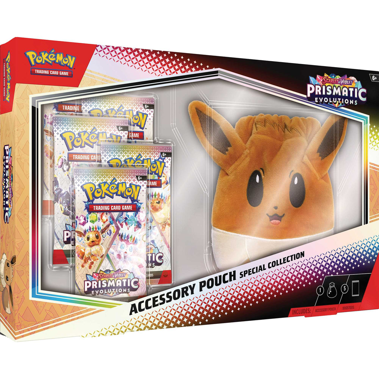 Pokmon TCG: Scarlet & Violet 8.5 Prismatic Evolutions - Accessory Pouch Special Collection Pokmon TCG: Scarlet & Violet 8.5 Prismatic Evolutions - Accessory Pouch Special Collection