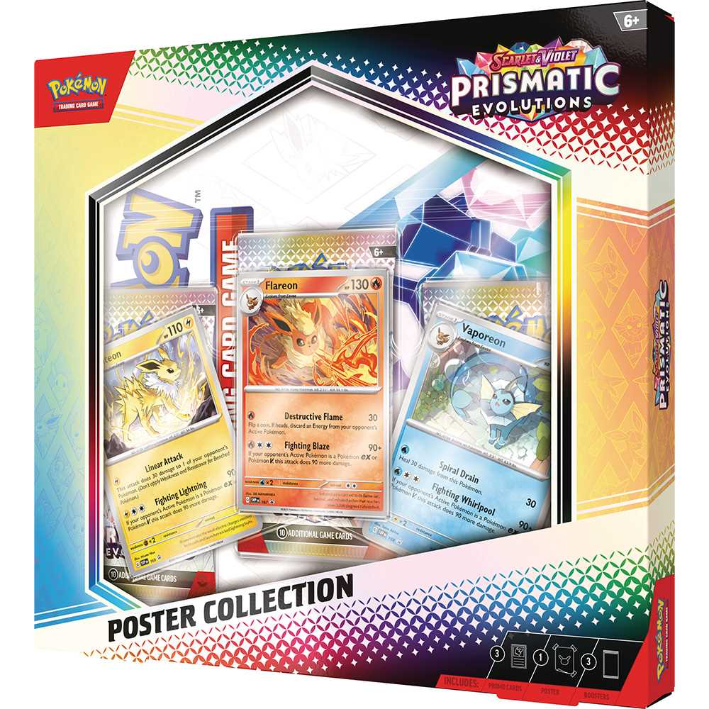 Pokémon TCG: Scarlet & Violet 8.5 - Prismatic Evolutions - Poster