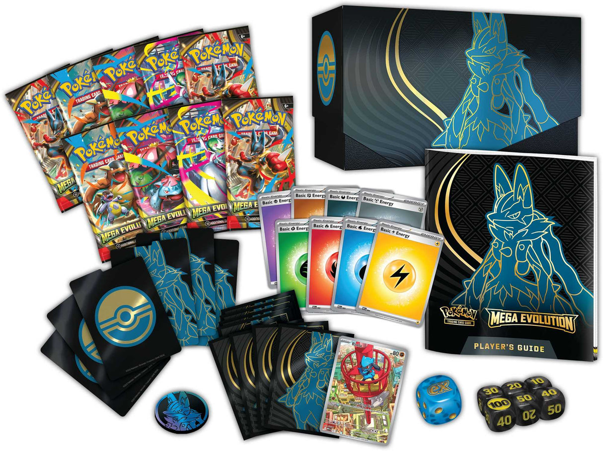 Pokémon TCG: Mega Evolution - Elite Trainer Box - Lucario
