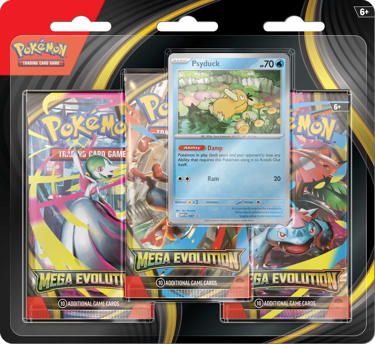 Pokmon TCG: Mega Evolution - 3-pack Asmodee UK Pokmon TCG: Mega Evolution - 3-pack Asmodee UK