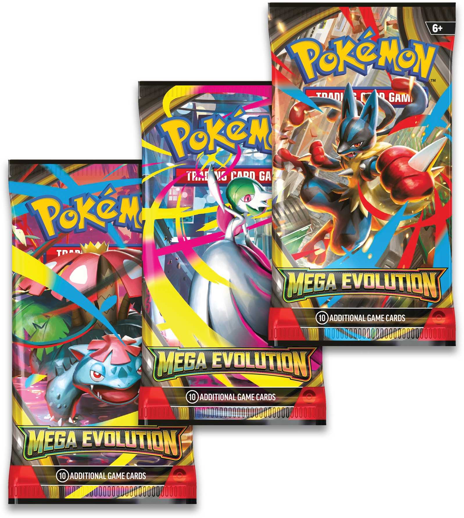 Pokémon TCG: Mega Evolution - 3-pack – Asmodee UK