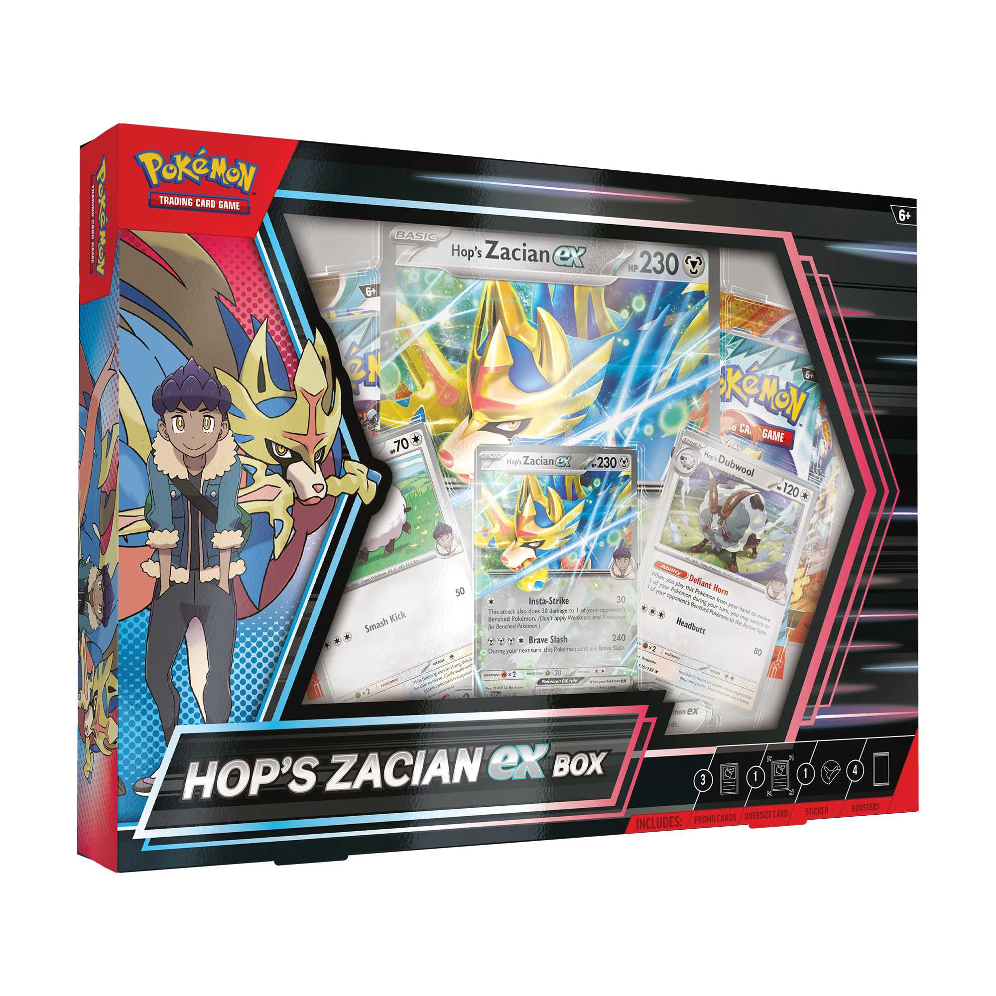 Pokemon TCG: Hop's Zacian ex Box – Asmodee UK