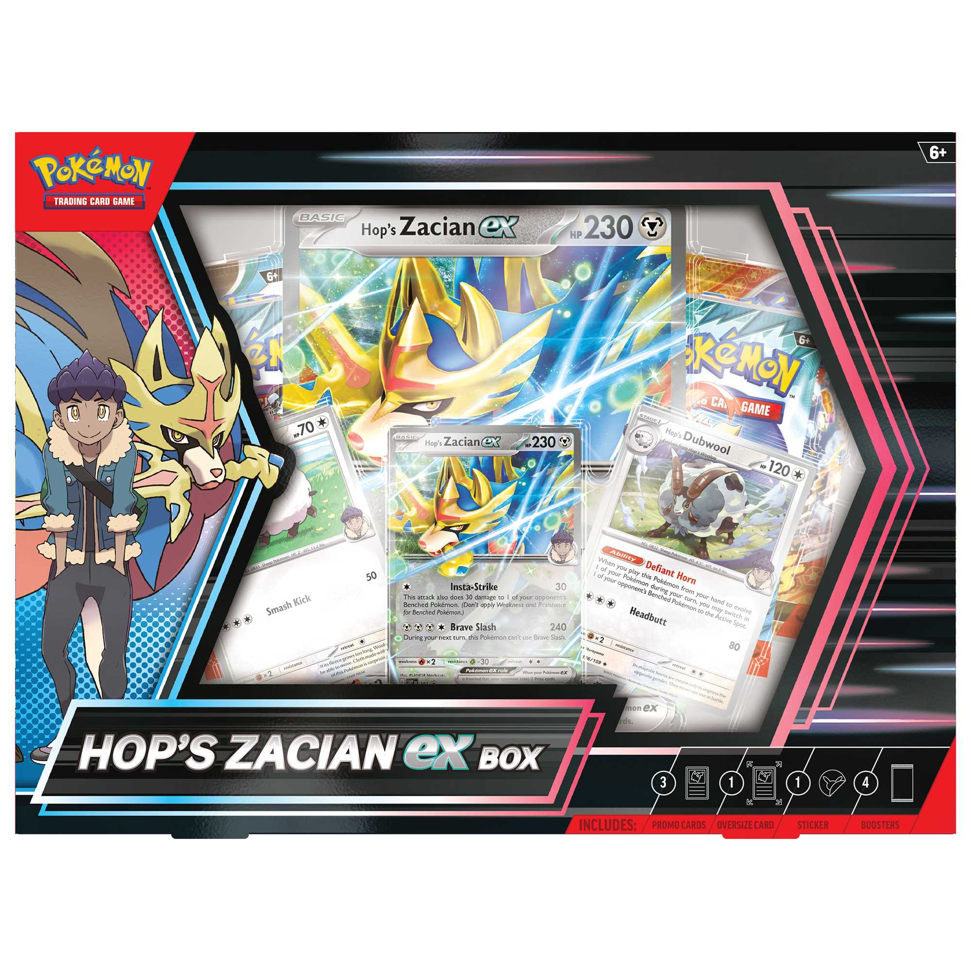 ポケモンBOX Pokemon TCG: Hop's Zacian ex Box – Asmodee UK
