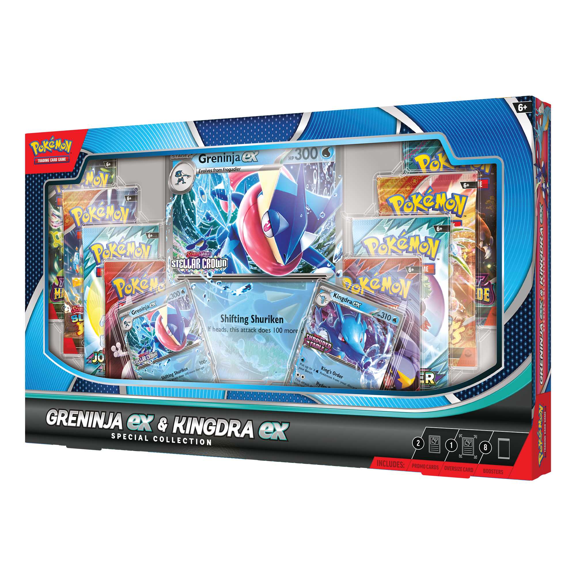 Pokémon TCG: Greninja ex/ Kingdra ex Special Collection (Retail