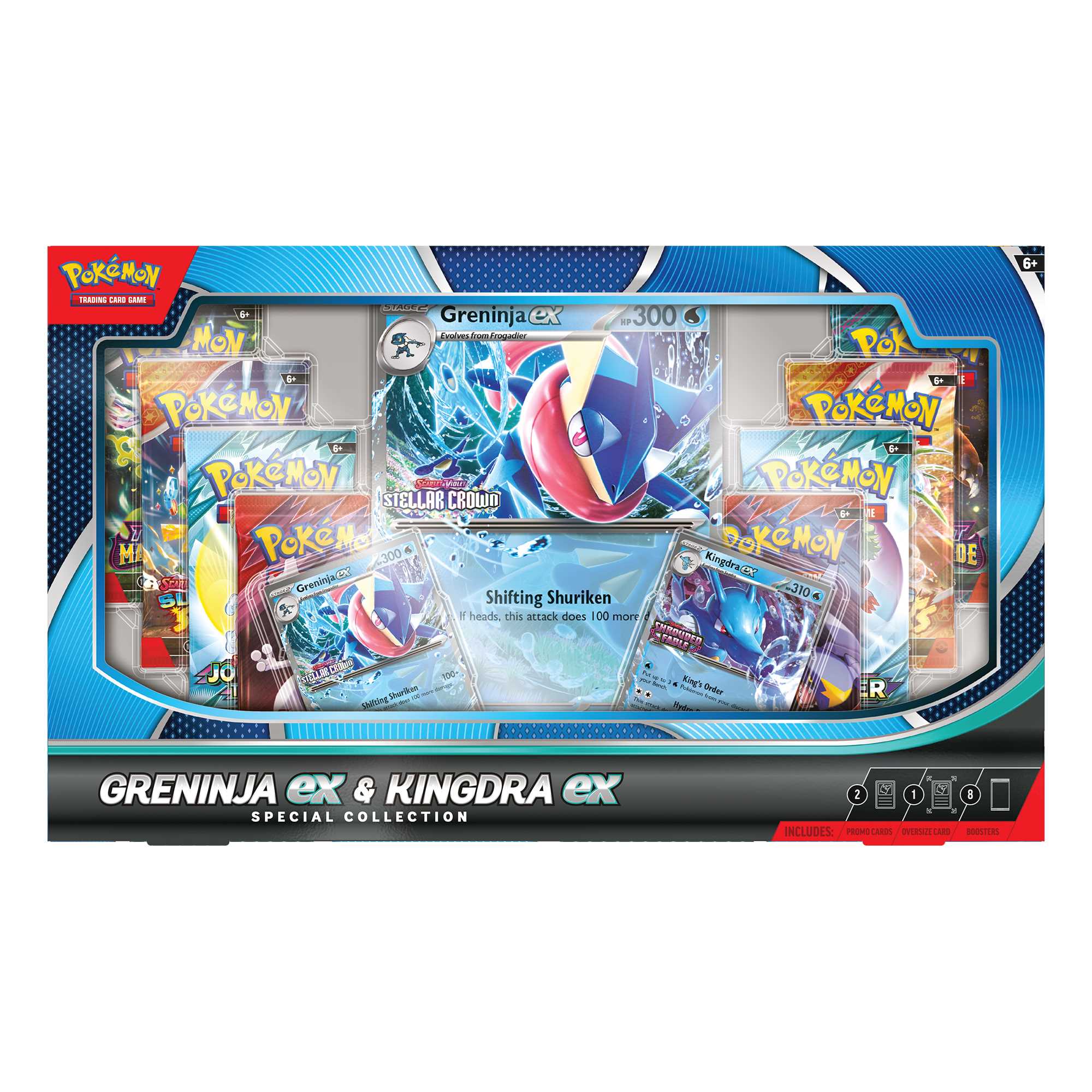 Pokémon TCG: Greninja ex/ Kingdra ex Special Collection (Retail